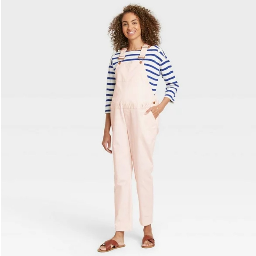 The Nines by Hatch Blush Overalls | SZ 6